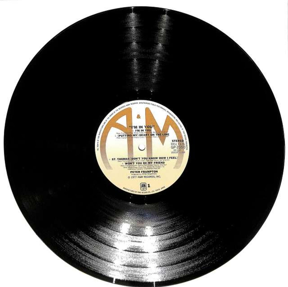 King Peter Frampton "I'm in You" GP-2050