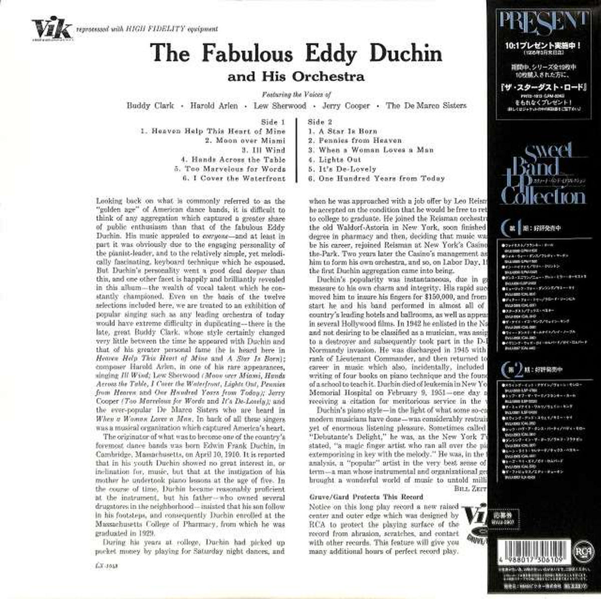 BMG Victor Eddie Ducin "The Fabulous" BVJJ-2907