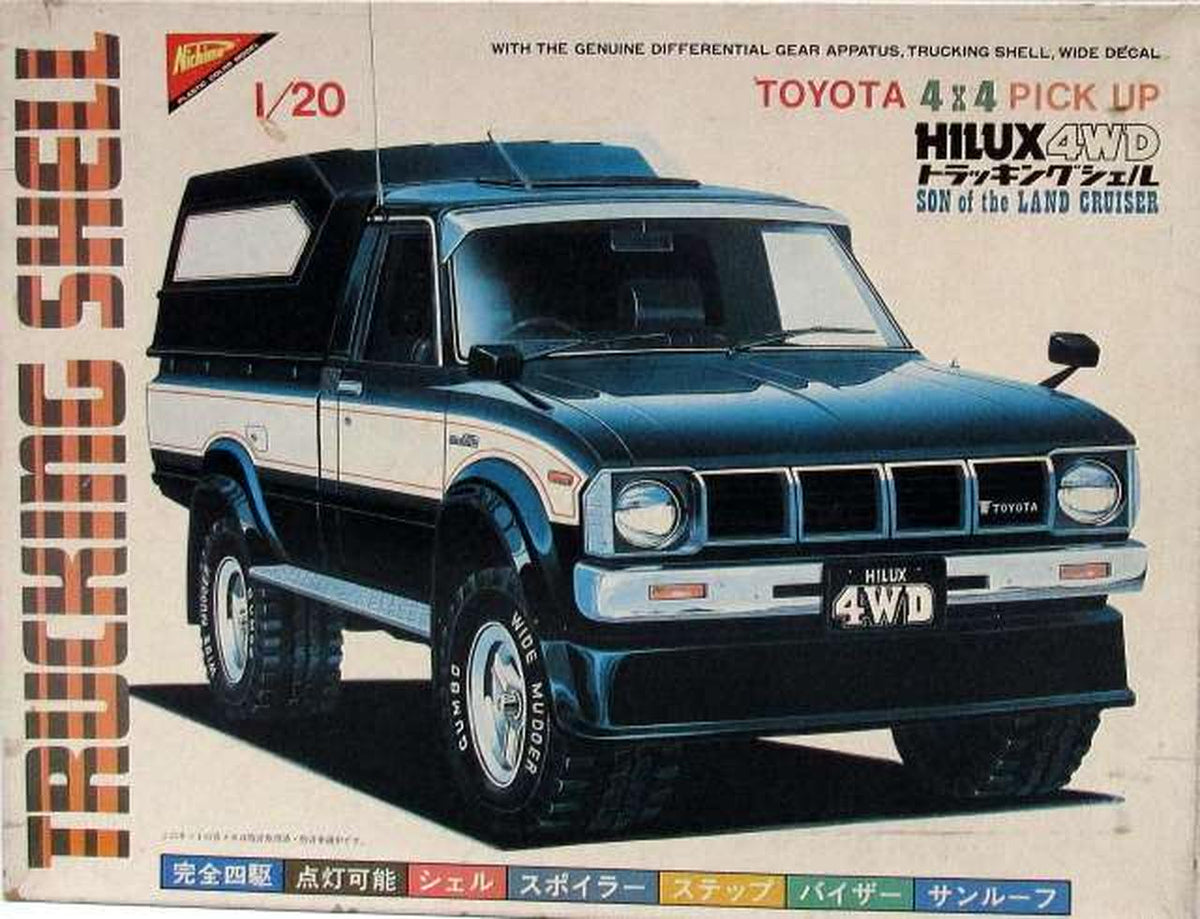 Nichimo 1/20 Toyota Hilux 4WD Tracking Shell Motorized Kit [MC-2063] - Banzai Thrifting | BanzaiHobby