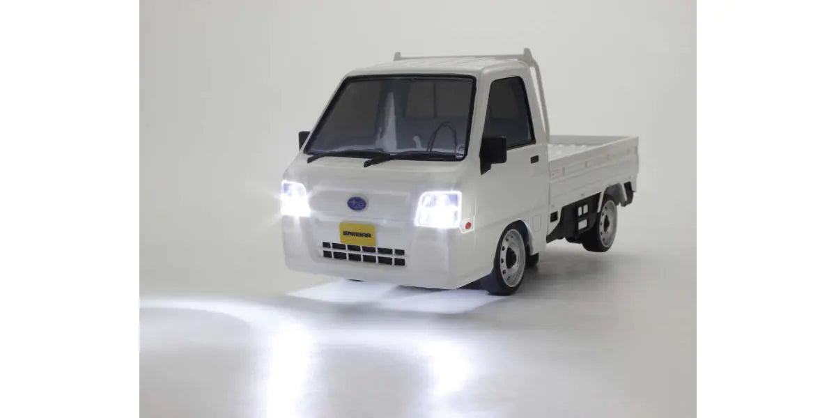 Kyosho 66607Z FIRST MINI-Z Subaru Sambar White - BanzaiHobby
