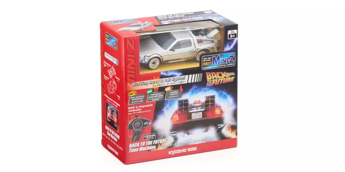 Kyosho FIRST MINI-Z Back to the Future Time Machine