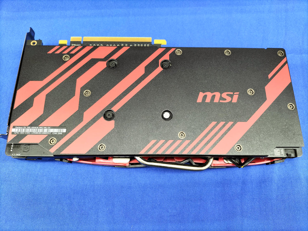 MSI Graphics Card RX580 ARMOR MK2 8G OC