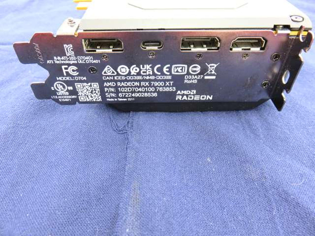 SAPPHIRE Graphics Card: RX7900 XT GAMING 20GB