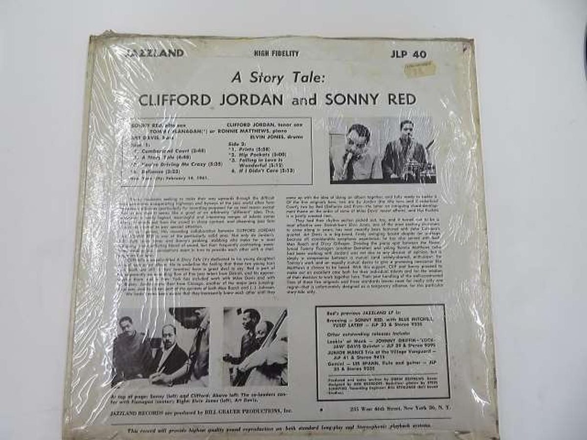 CLIFFORD&SONNY RED JAZZ/fusion A STORY TALE