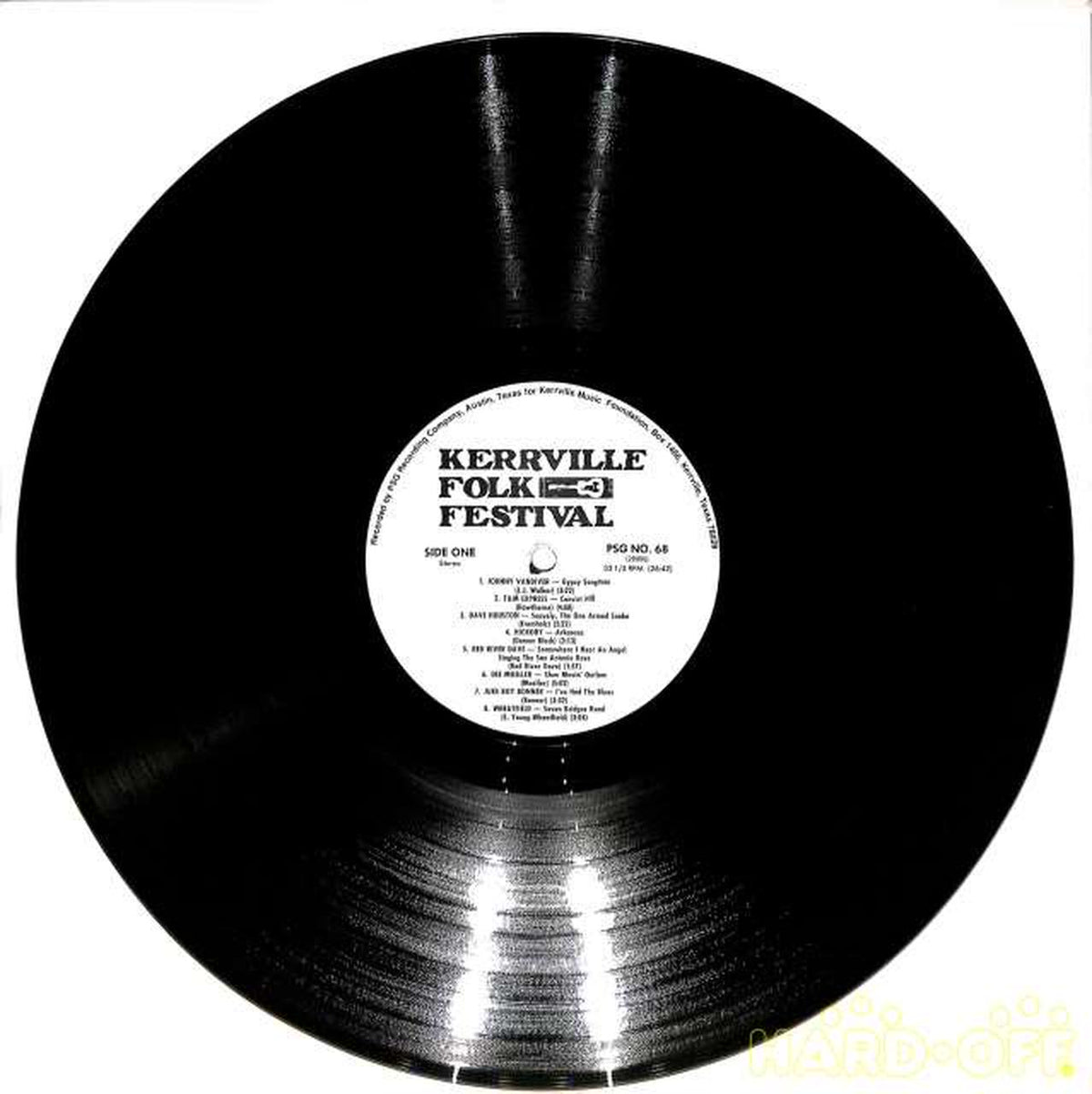 PSG (Bootlek) Kerville Folk Festival 1975 LIVE PSG-68 2LP