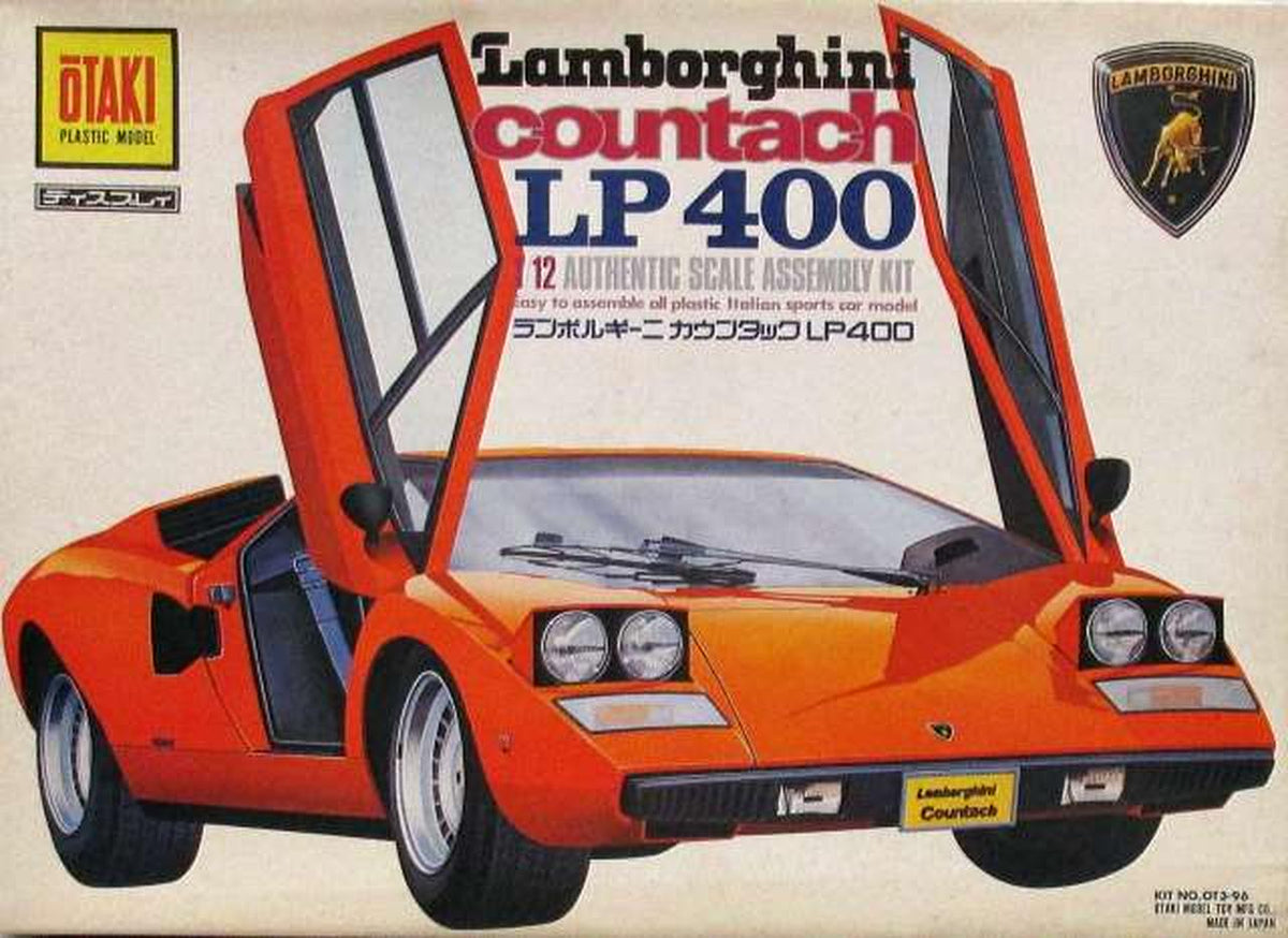 Northern Flycatcher 1/12 Lamborghini Countach LP400 Display Model [OT3-96] - Banzai Thrifting | BanzaiHobby