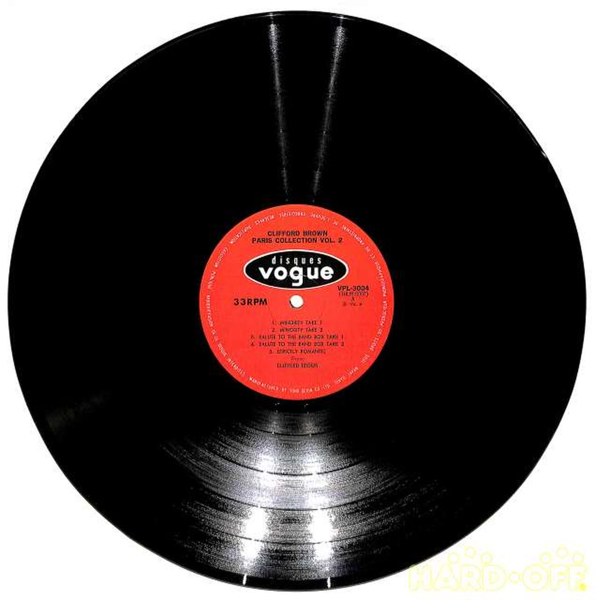 Toho Clifford Brown 'Paris Collection VOL.2' VPL-3004