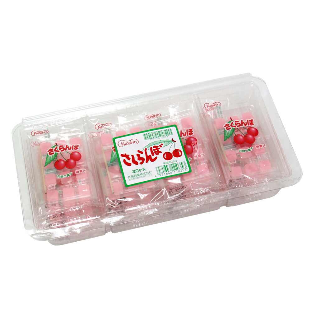 Kyoshin Cherry Mochi Kamidai, 1 box (20 packs)