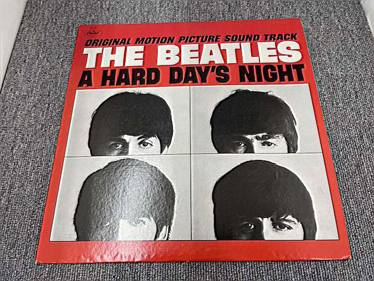 CAPITOL RECORDS THE BEATLES A HARD DAY'S NIGHT THE BEATLES A HARD DAY'S NIGHT