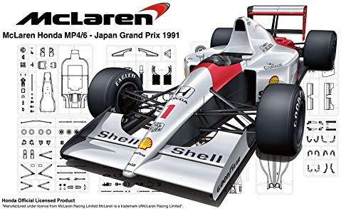 Fujimi McLaren Honda MP4/6 Japan Grand Prix 1991 - BanzaiHobby