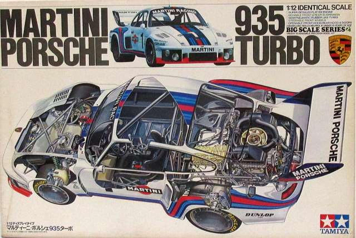 TAMIYA [Ogatamiya / Free Shipping] 1/12 Martini Porsche 935 Turbo [BS1223] - Banzai Thrifting | BanzaiHobby