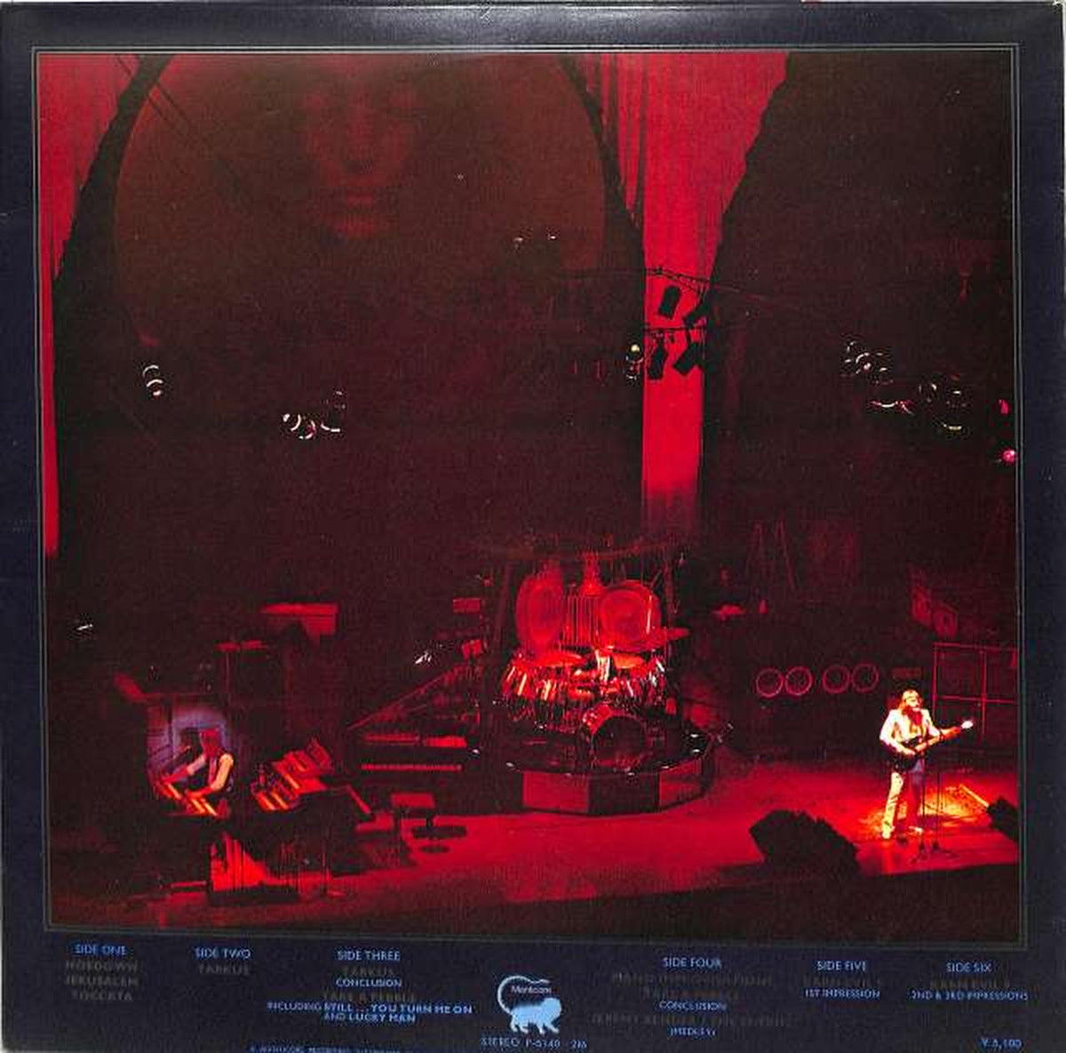 Warner Pioneer Emerson Lake & Palmer 'Ladies & Gentlemen' P-5140~2M