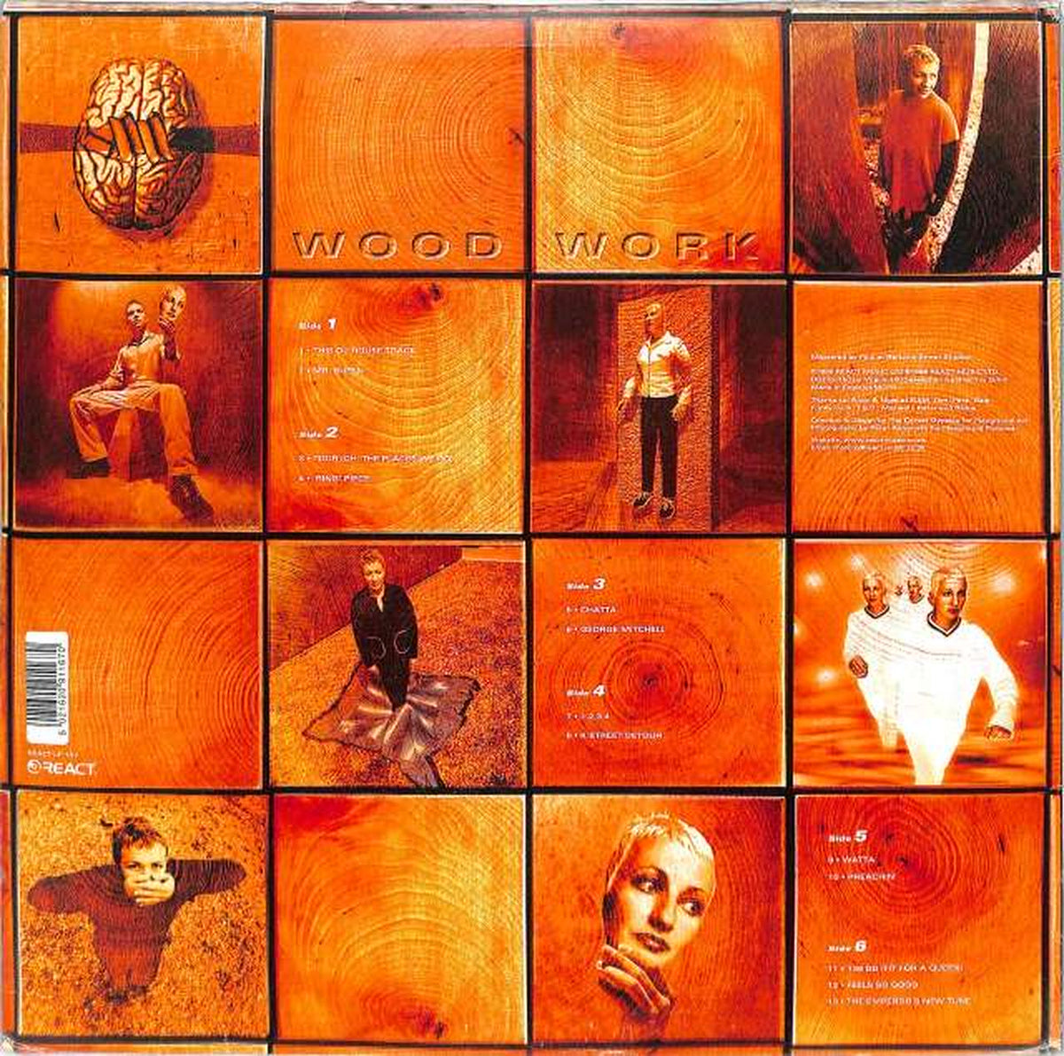 REACT MRS Wood "WOOD WORK" REACT-LP133