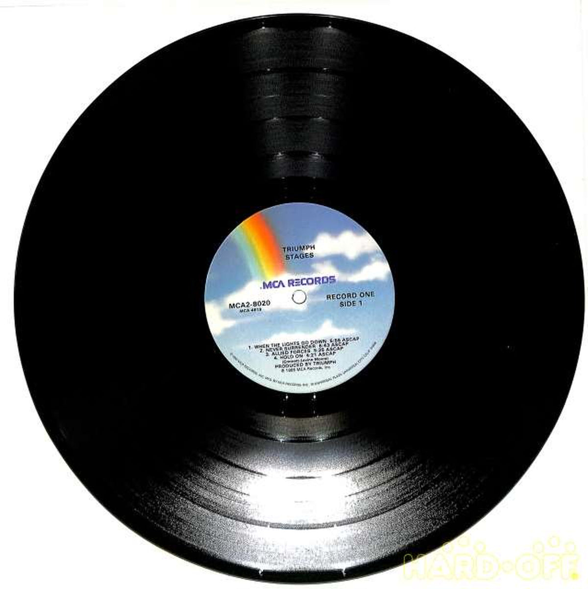 MCA Triumph "STAGES" MCA2-8020 (Exported to USA) 2LP