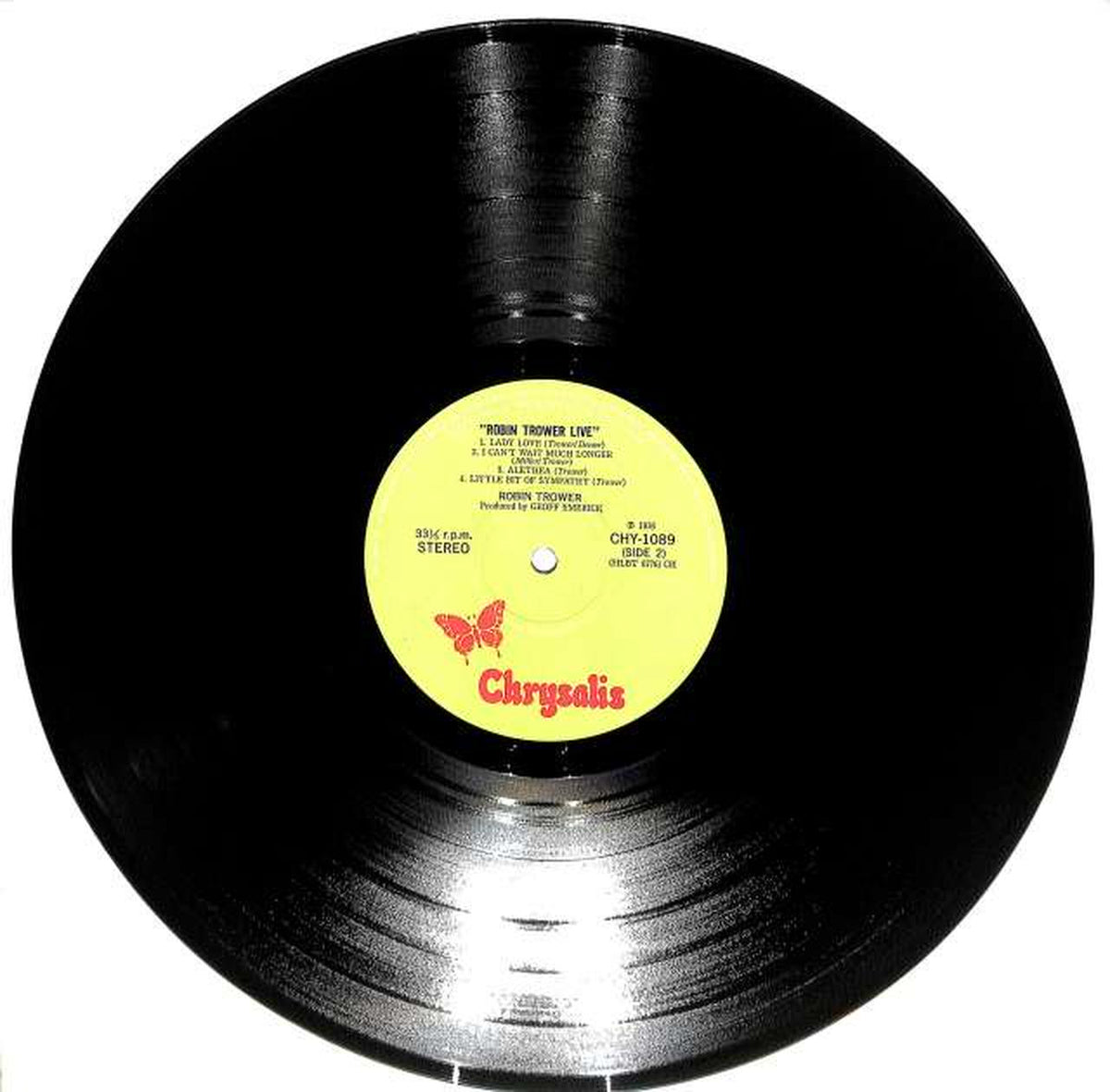 King Robin Trower: "Live!" CHY1089
