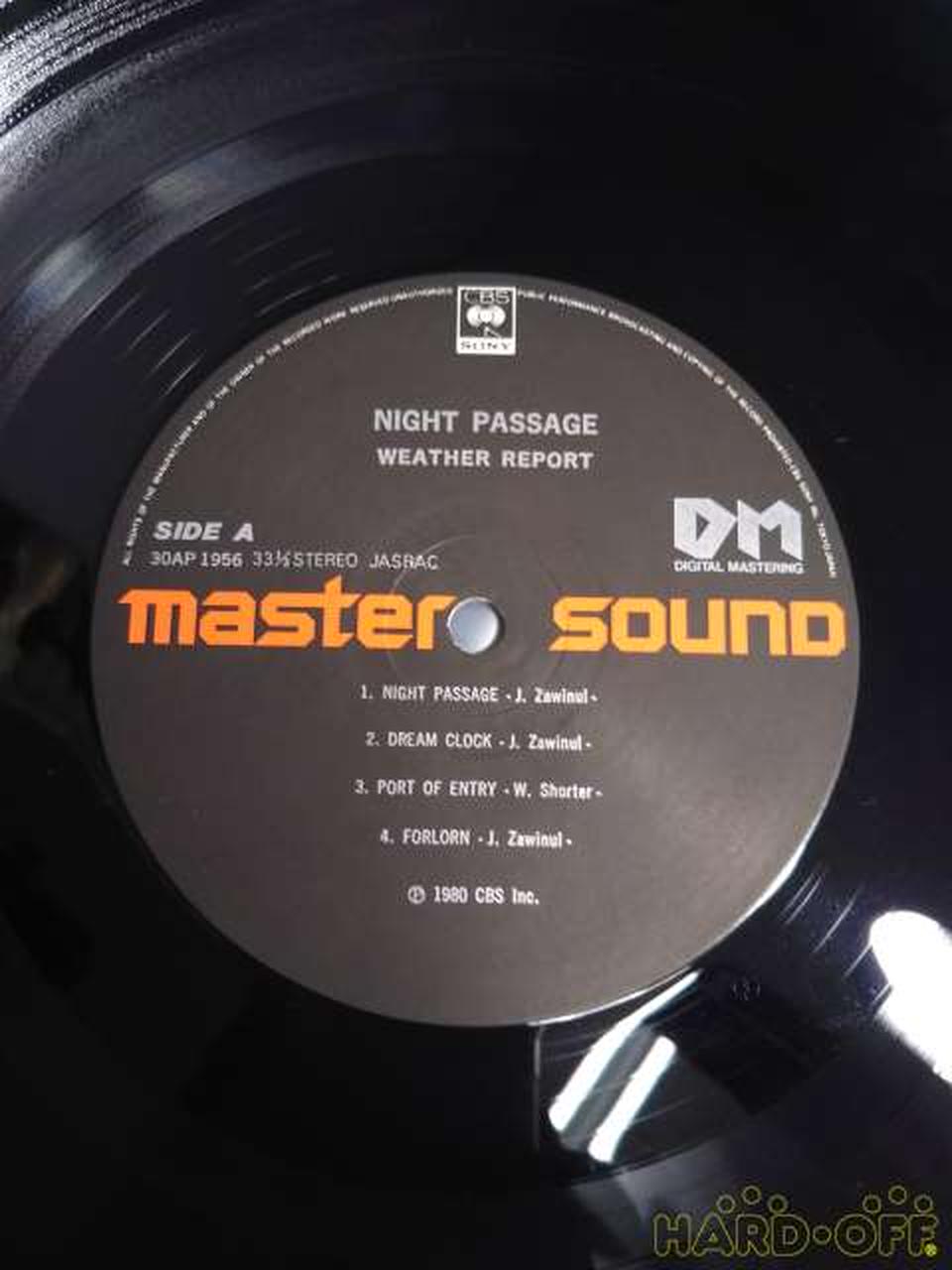 - LP Record WEATHER REPORT NIGHT PASSAGE
