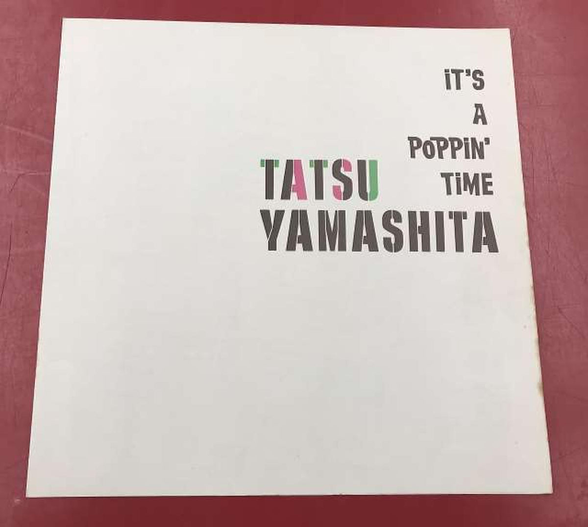 RVC Japanese Music Tatsuro Yamashita / IT'S A POPPIN' TIME