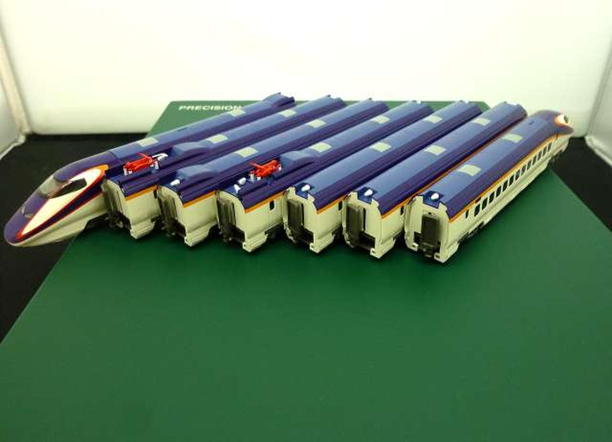 KATO E3 Series 2000 Subseries Yamagata Shinkansen 'Tsubasa' New Livery 7-Car Set 10-2096 - Banzai Thrifting | BanzaiHobby