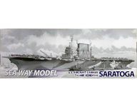 Fujimi 1/700 US Navy Aircraft Carrier Saratoga Sea Way Model - BanzaiHobby