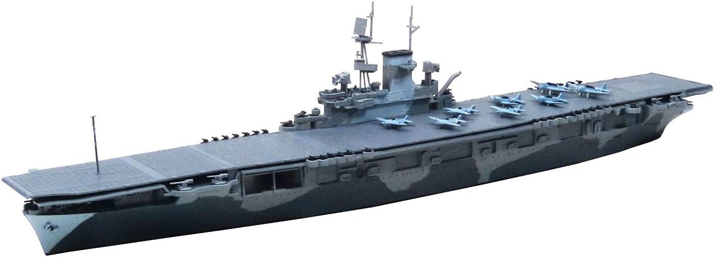 Aoshima 1/700 Waterline Series U.S. Navy Aircraft Carrier WASP - BanzaiHobby