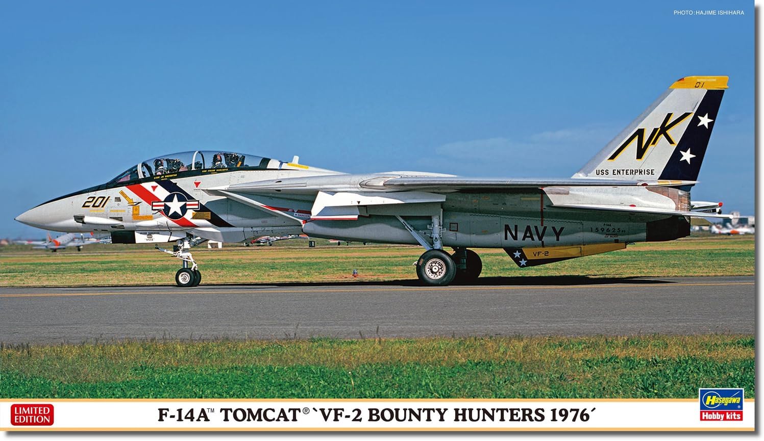 Hasegawa 02491 1/72 F-14A Tomcat VF-2 Bounty Hunters 1976 - BanzaiHobby