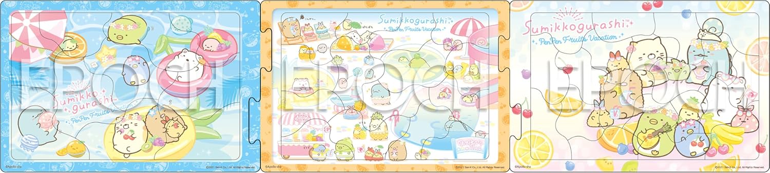 Epoch ２４－１９８ Sumikkogurashi Pen Pen Fruit Puzzle - BanzaiHobby