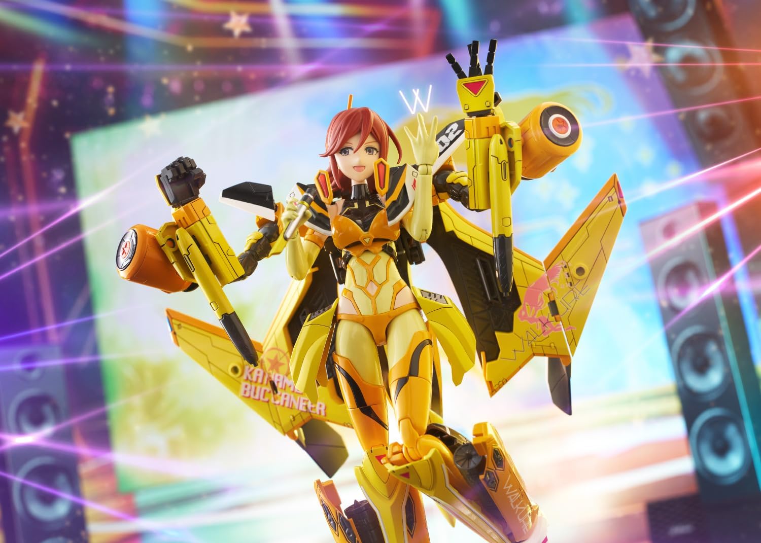 Aoshima ACKS MC-16 V.F.G. Macross Delta VF-31J Siegfried Kaname Buccaneer - BanzaiHobby