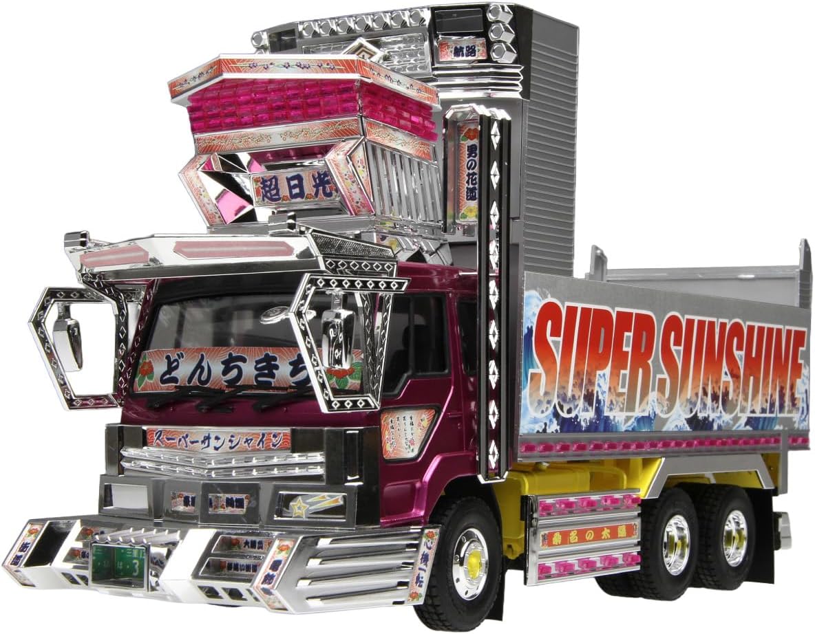 Aoshima 1/32 The Dekotora No. 01 Super Sunshine - BanzaiHobby