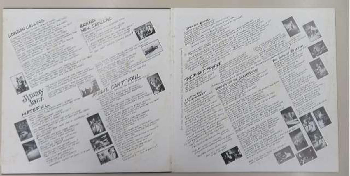 SONY Western Music LONDON CALLING 35·3P-175~6