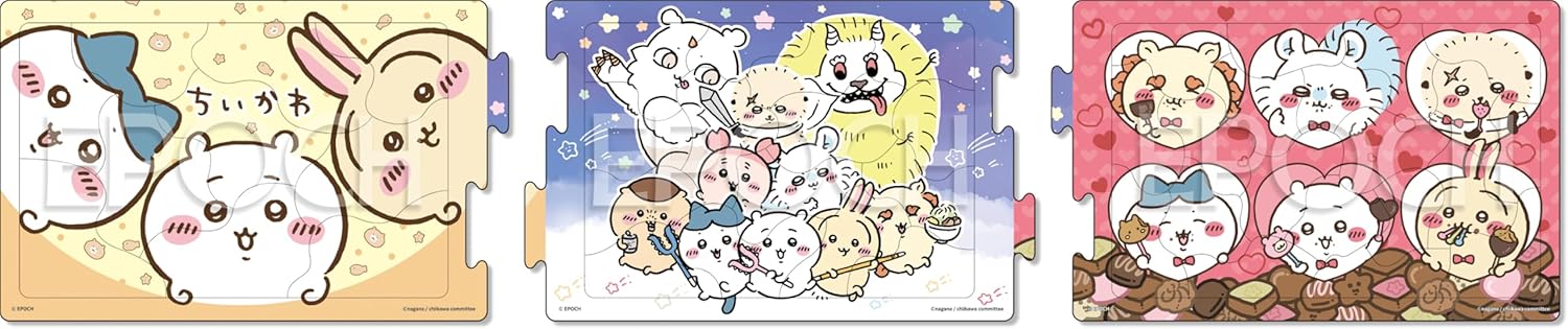 Epoch ２４－２０９ Chiikawa Step Panorama Puzzle Puzzle