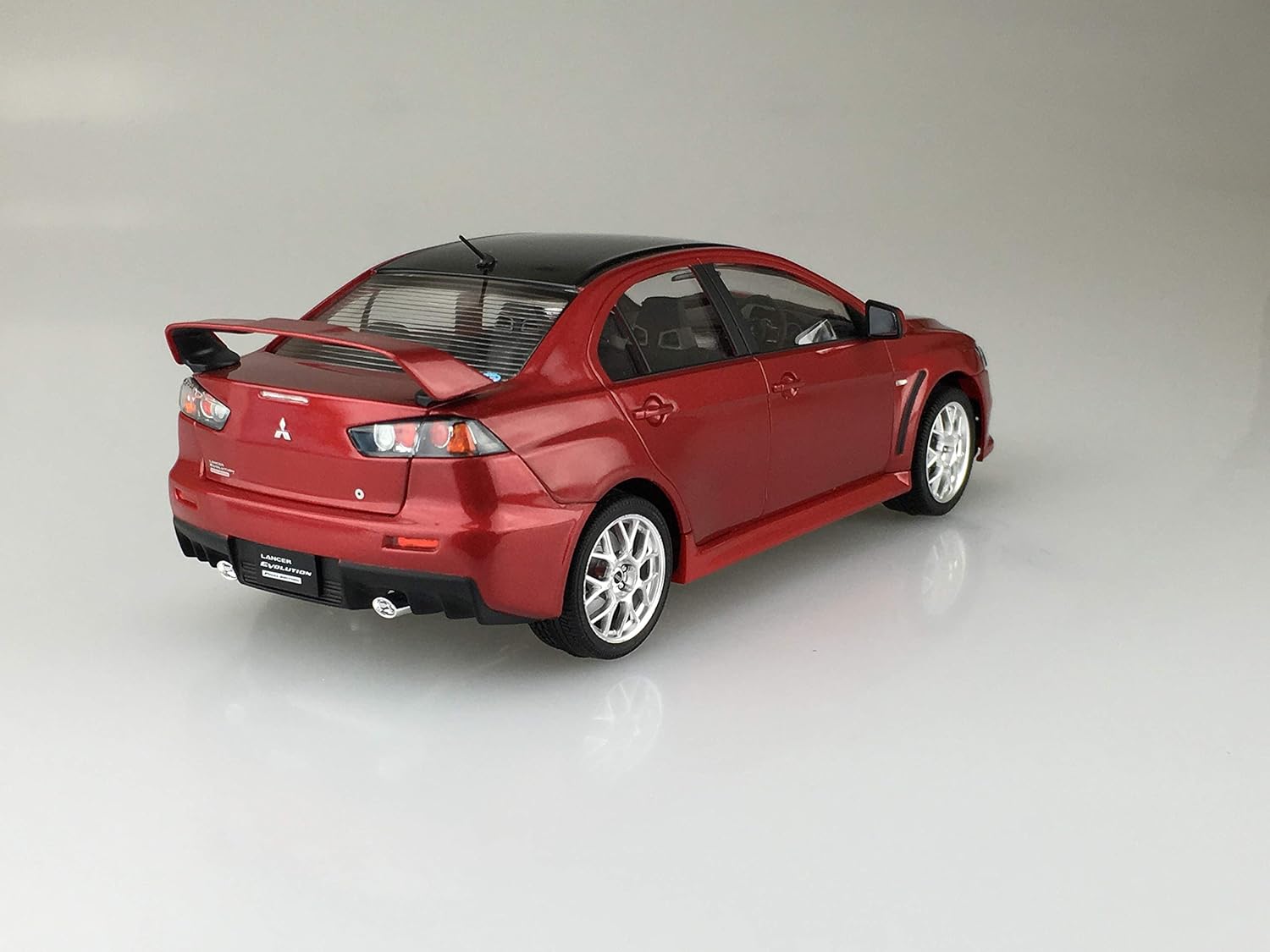 Aoshima 1/24 Mitsubishi CZ4A Lancer Evolution X Final Edition `15 Red M - BanzaiHobby