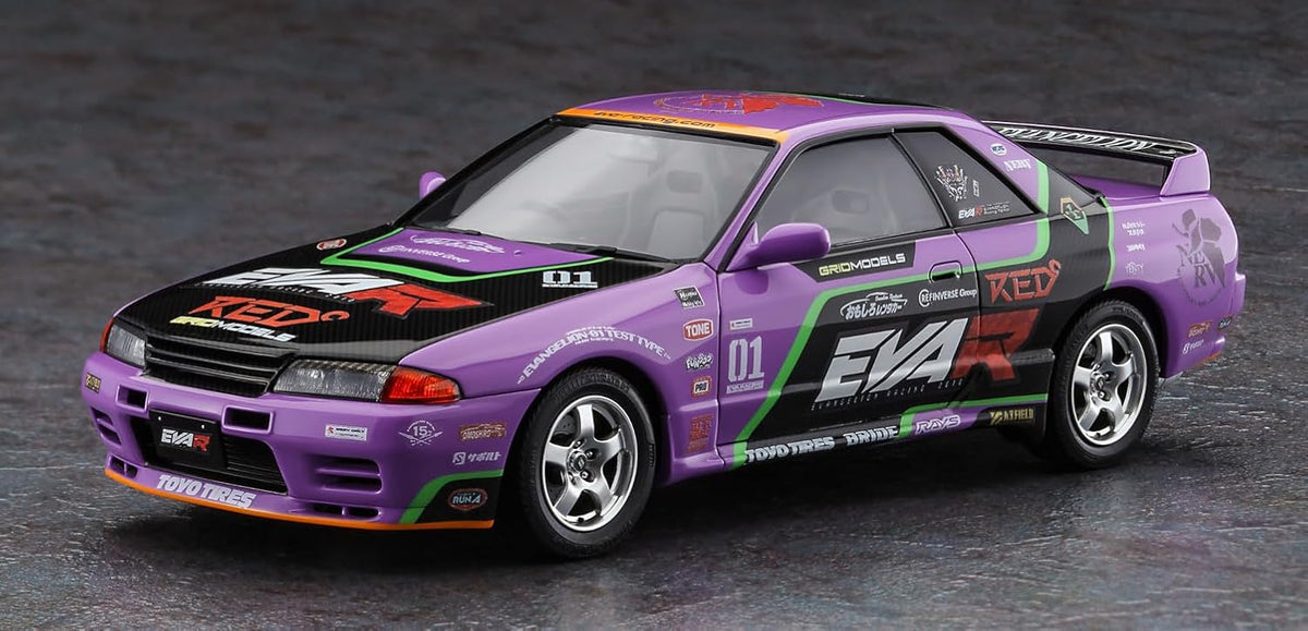 Hasegawa SP696 1/24 EVA RT TEST TYPE Unit-01 Skyline R32 GT-R - Hasegawa Banzai Hobby