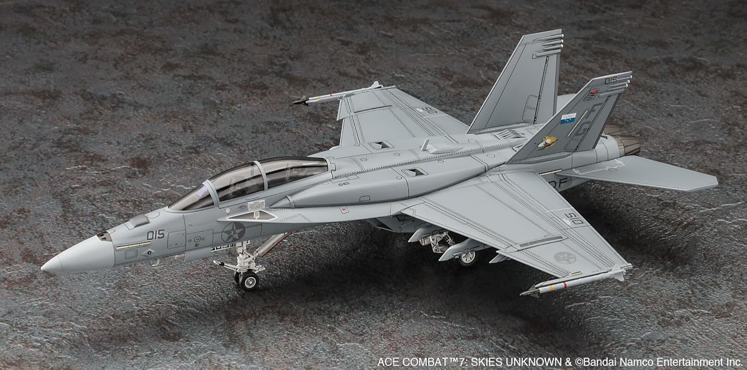 Hasegawa SP644 1/72 Ace Combat 7 Skies Unknown F/A-18F Super Hornet Block III w/Conformal Tanks - BanzaiHobby