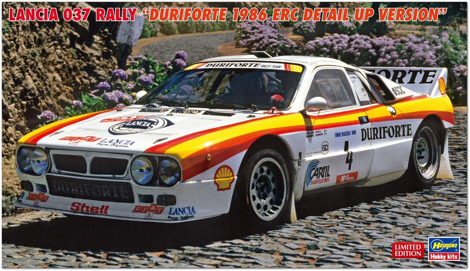 Hasegawa 20775 1/24 Lancia 037 Rally Duliforte 1986 ERC Detail-up version