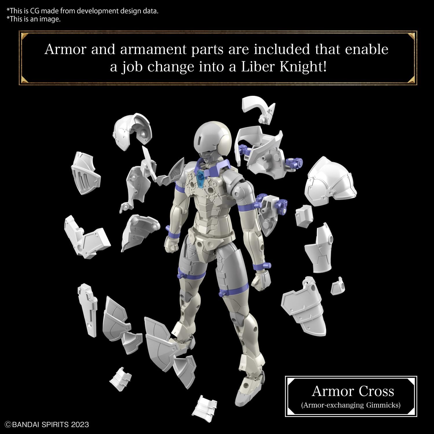 Bandai 30MF 001 Liber Knight - BanzaiHobby