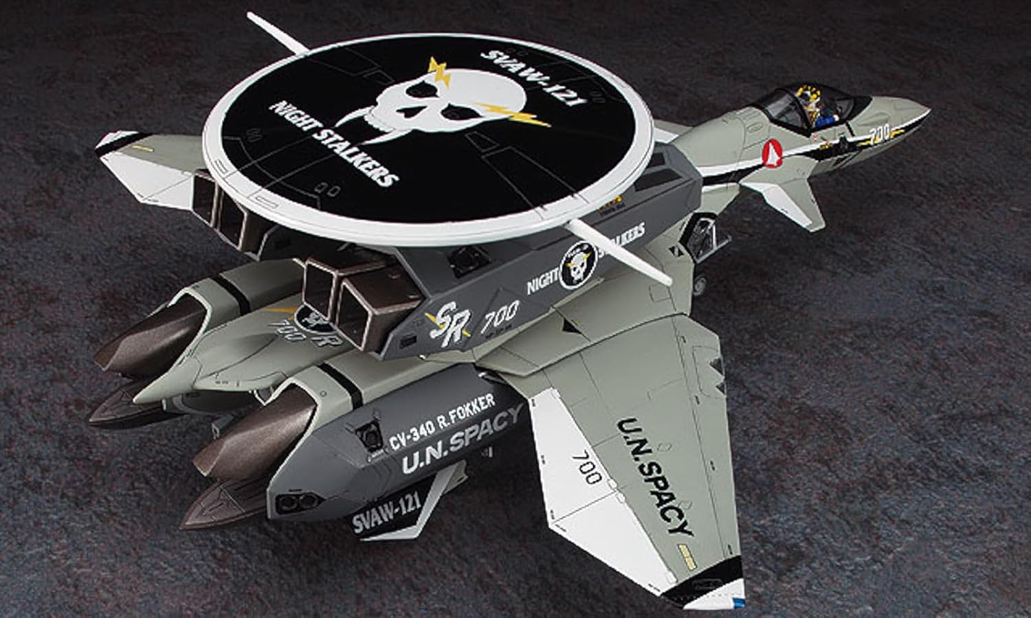 Hasegawa 65822 1/72 Macross 7 VE-11 Thunderseeker SVAW-121 Night Stalkers - BanzaiHobby
