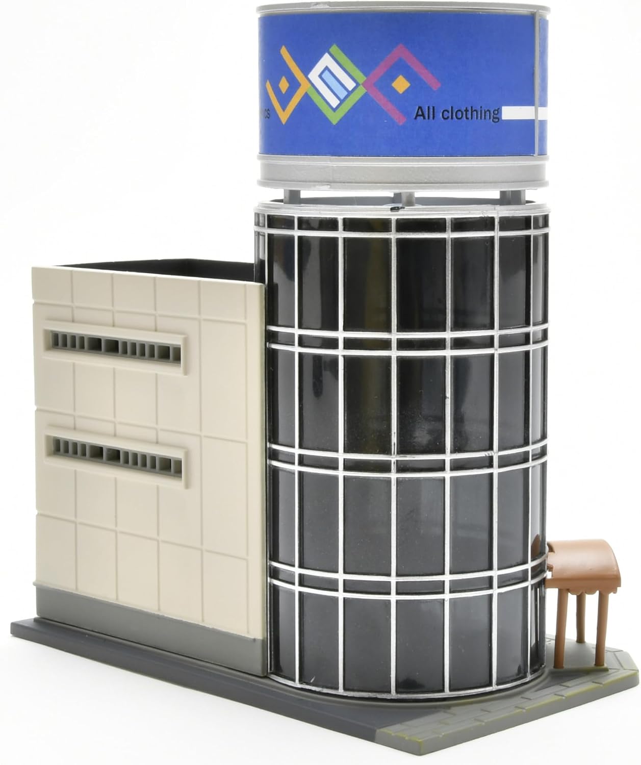 TOMYTEC (N-Gauge) Building Collection 039-4 Cylindrical Building 4