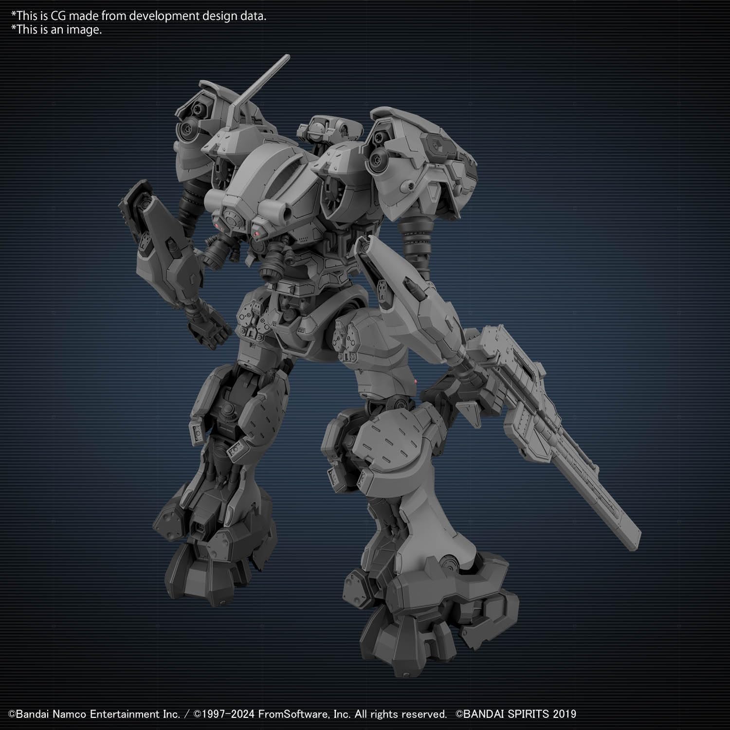 Bandai 30MM Armored Core VI Fires of Rubicon RaD CC-2000 Orbiter