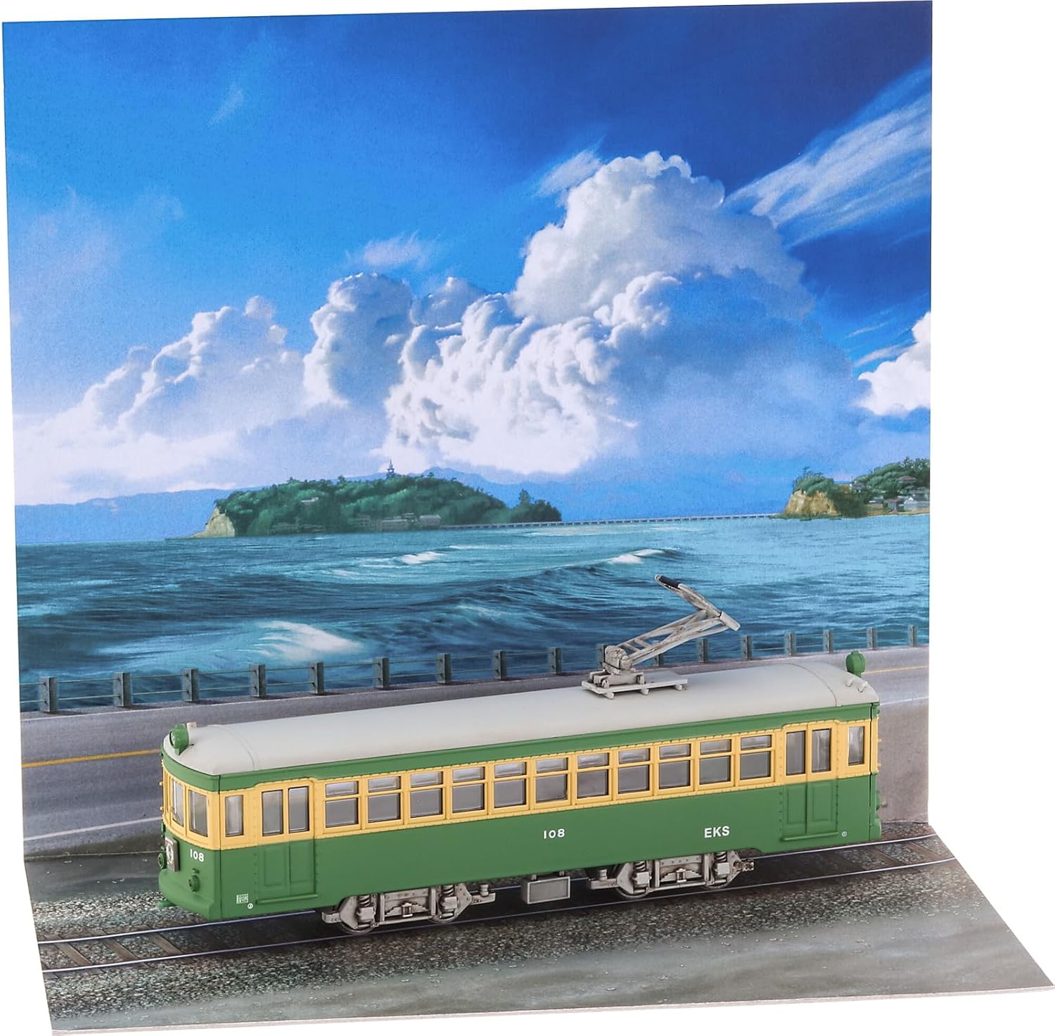 Hasegawa SP697 1/80 Enoshima Electric Railway Type 100 (with Diorama Sheet)