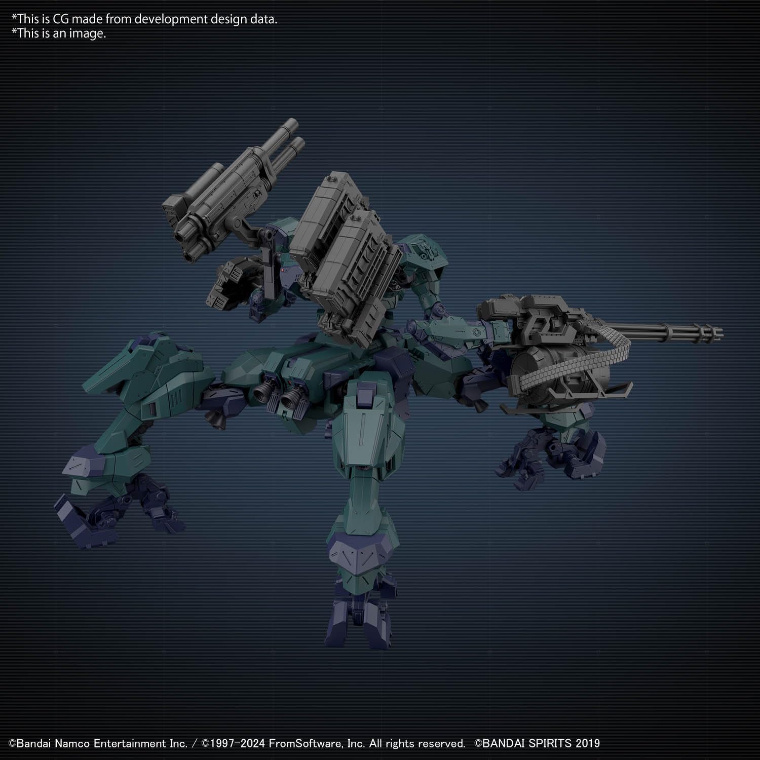 Bandai 30MM AC04 Armored Core VI Fires of Rubicon Balam Industries BD-011 Melander Liger Tail - BanzaiHobby