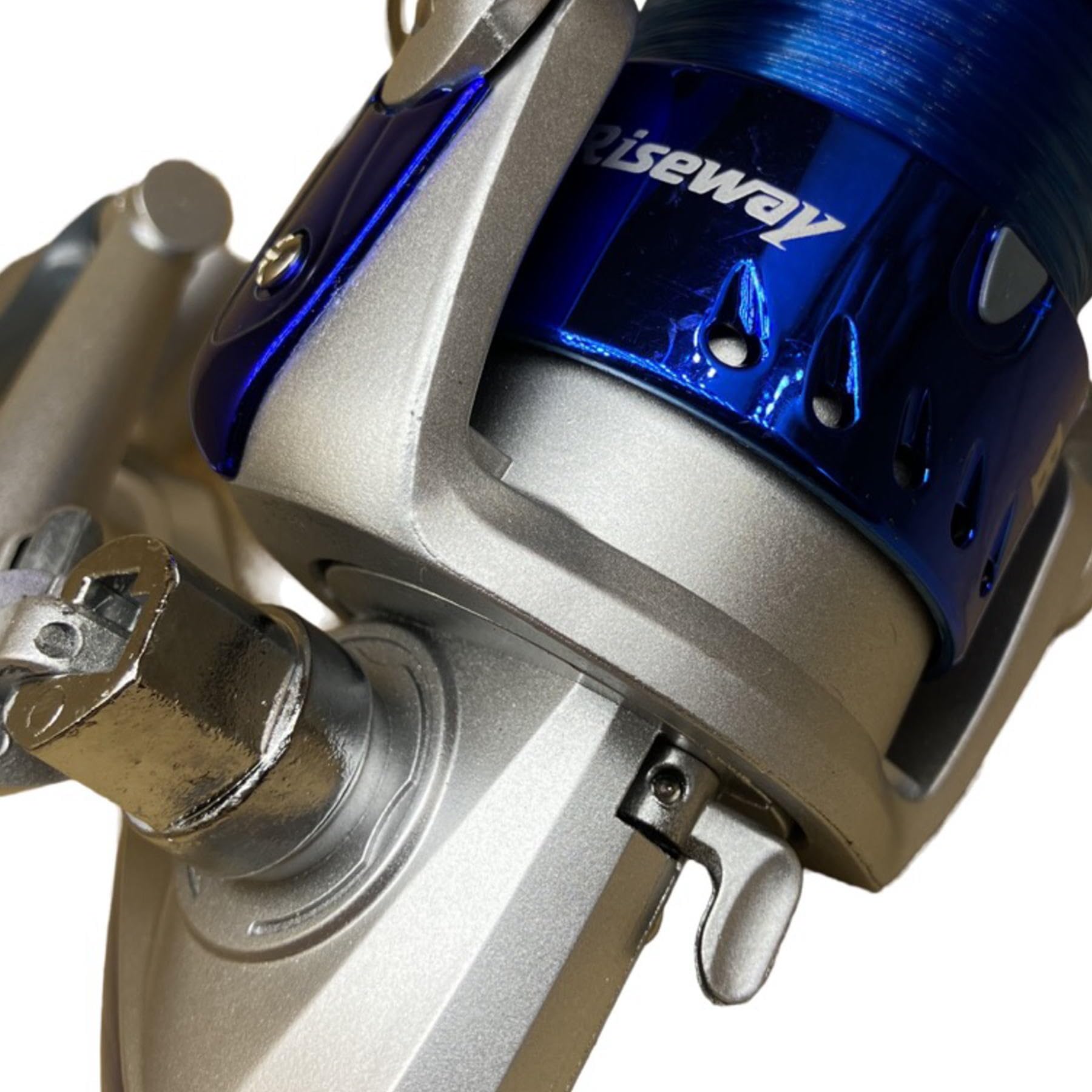 ライズウェイ(Riseway) 糸付きスピニングリール ベーシックスピン 2000 3号-120m付き ブルー