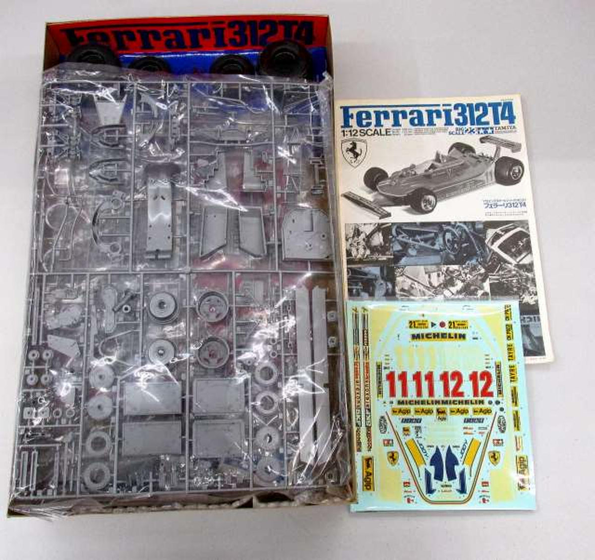 TAMIYA [Boxed Version] 1/12 Ferrari 312T4 Display Model [12025] - Banzai Thrifting | BanzaiHobby