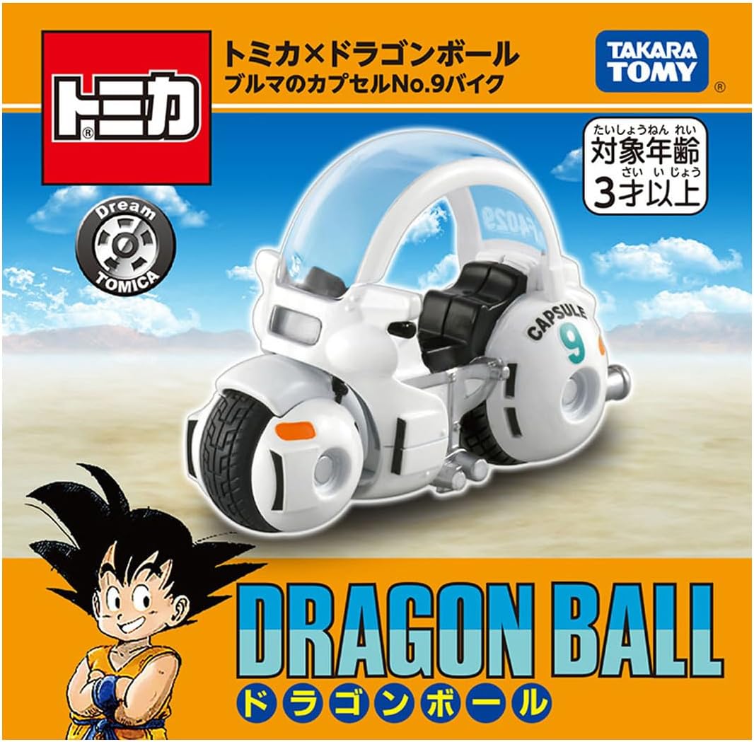 Dream Tomica SP Dream Tomica x Dragon Ball DTM Bulma Capsule No. 9 bikes