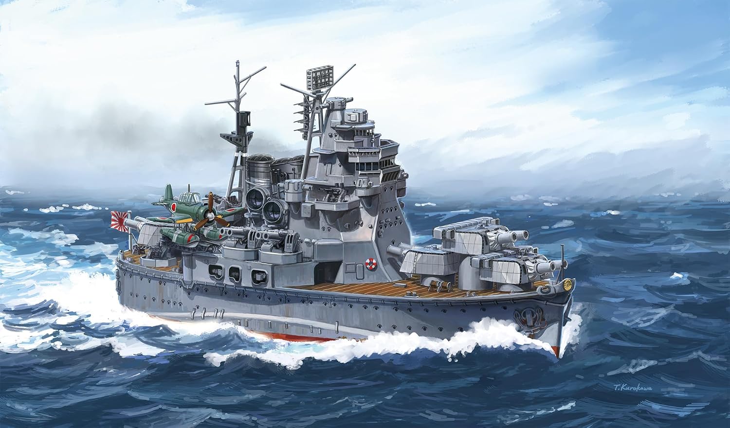 Fujimi TK-18 Chibi Maru Collection Series No.18 Chibi Maru Fleet Japanese Cruiser Takao - BanzaiHobby