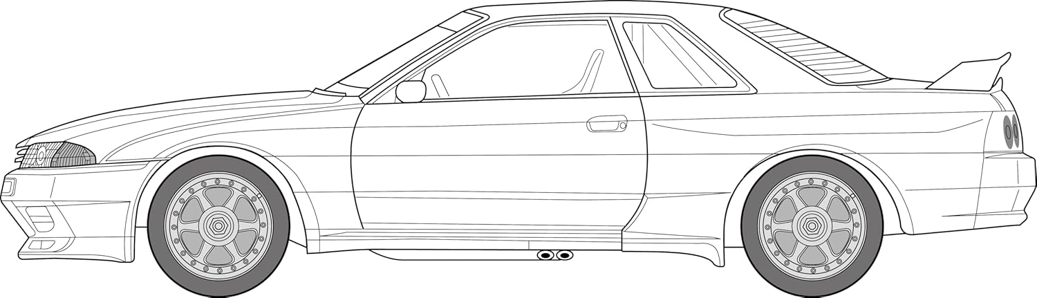 Fujimi ID-314 1/24 Inch Up Series No.314 Taisan STP GT-R (Skyline GT-R [BNR32 Gr.A Specification]) 1993