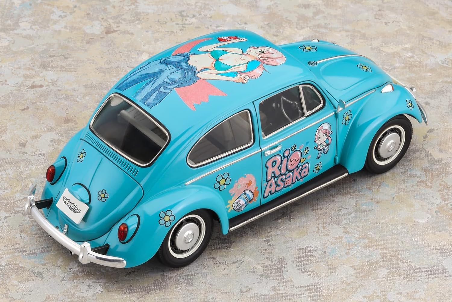 Hasegawa SP665 1/24 Volkswagen Beetle 1966 Rio Asaka w/Figure