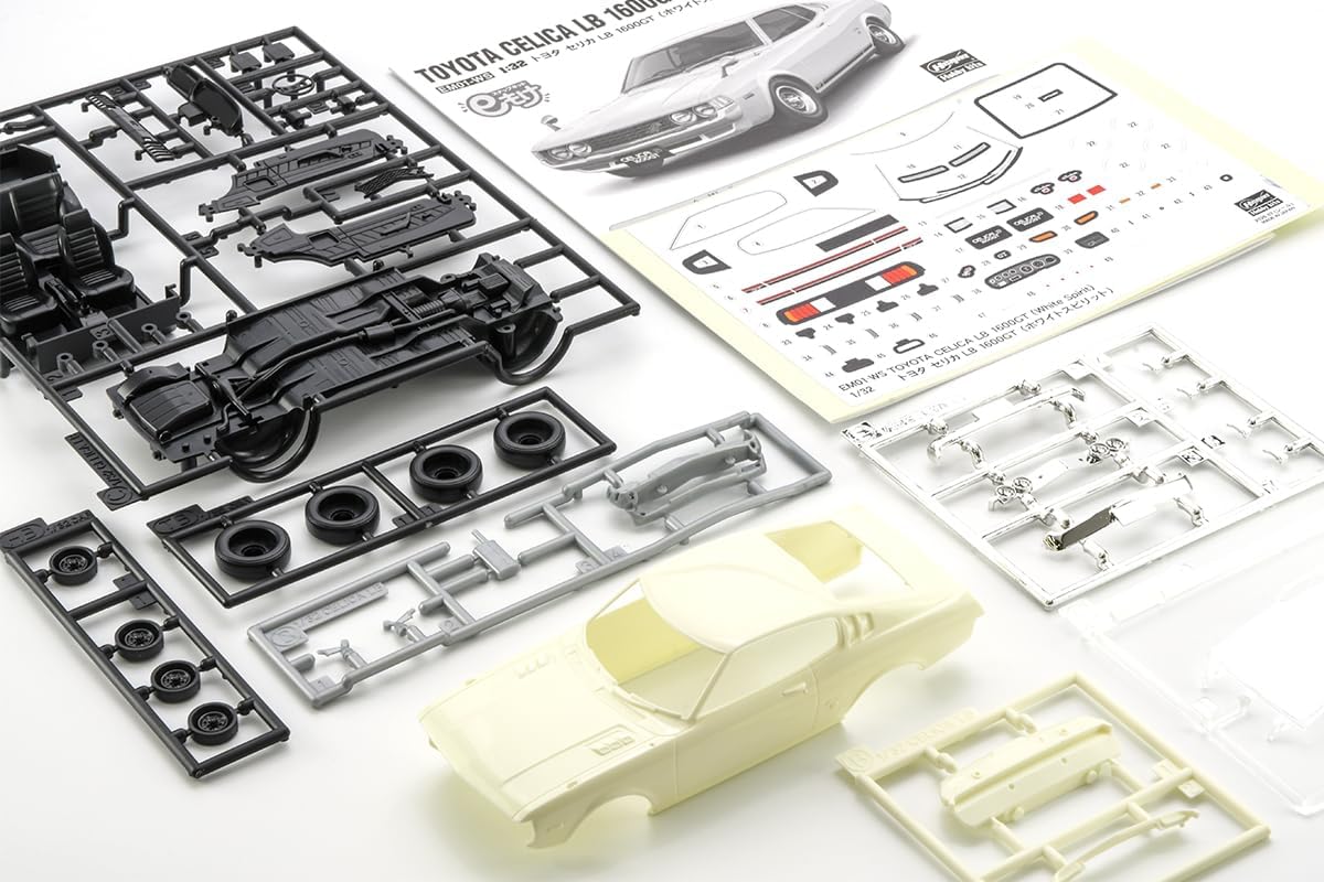 Hasegawa EM01-WS 1/32 Toyota Celica LB 1600GT White Spirit - Hasegawa Banzai Hobby