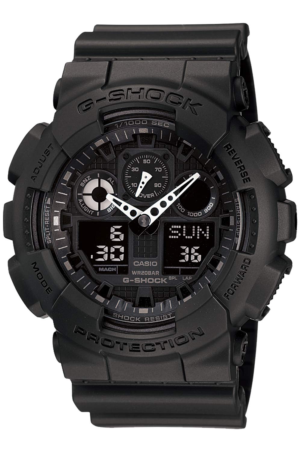 [Casio] G-Shock Uhr [Inländisches Originalprodukt] GA-100-1A1JF Herren Schwarz – BanzaiHobby