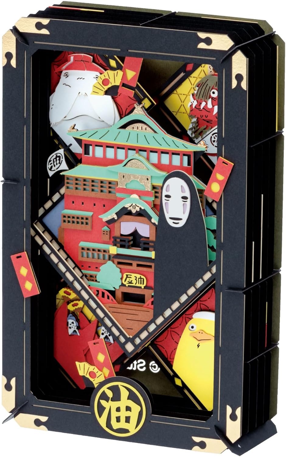Ensky PT-L52 Spirited Away A customer at the bathhouse - Paper Theater
