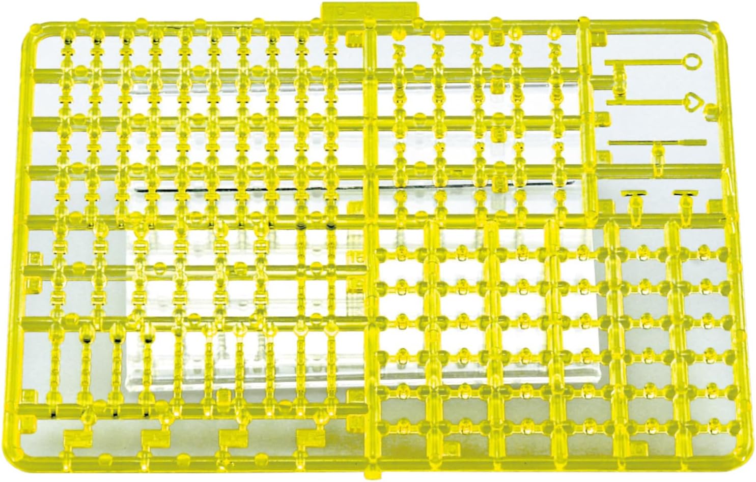 Aoshima 1/32 Decoration Truck Parts No.11-YE Marker Lamp 4 Pieces Set (Clear Yellow) - BanzaiHobby